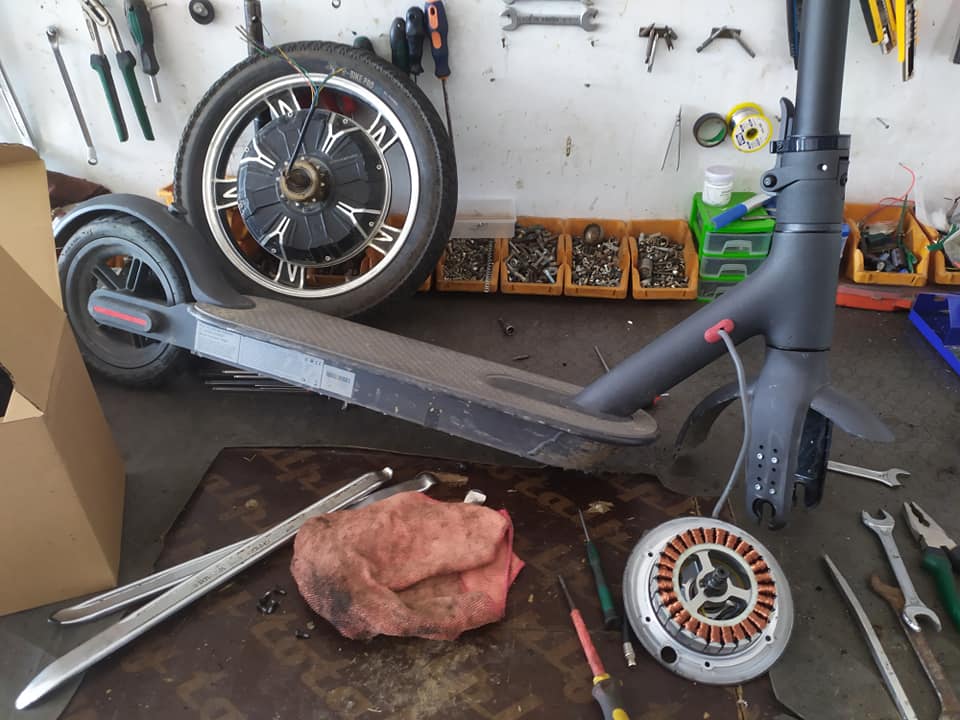 Elektrikli Scooter Tamiri